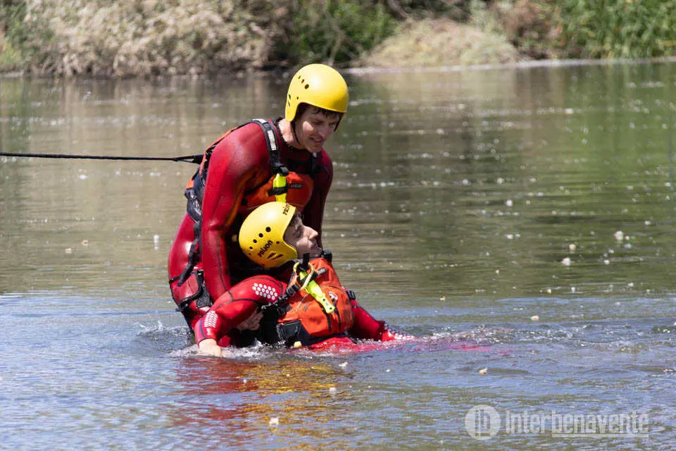 Simulacro de emergencias inundaciones Benavente y Santa Cristina de la Polvorosa - imagen Interbenavente