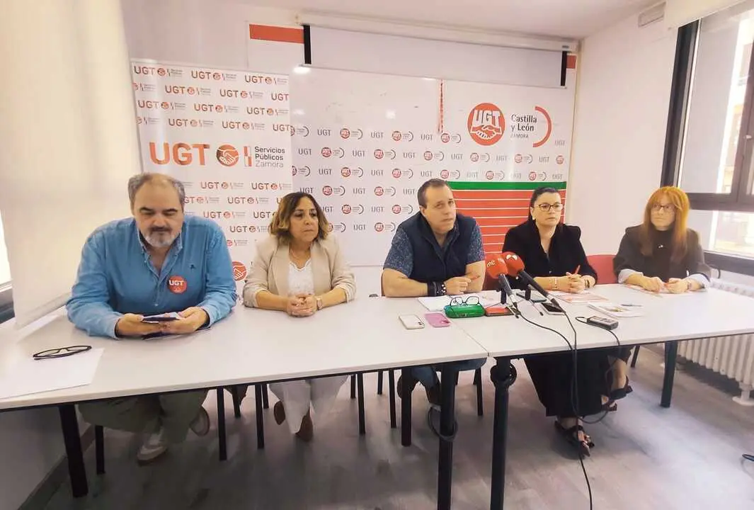 Rueda de prensa sobre Ayuda a Domicilio en UGT