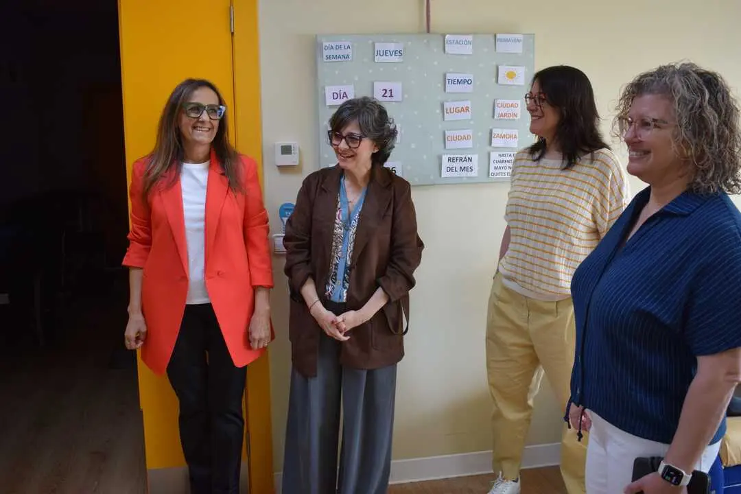 La  Fundaci&oacute; Pasqual Maragall  visit AFA Zamora colaboraci&oacute;n.  imagen AFA Zamora redes