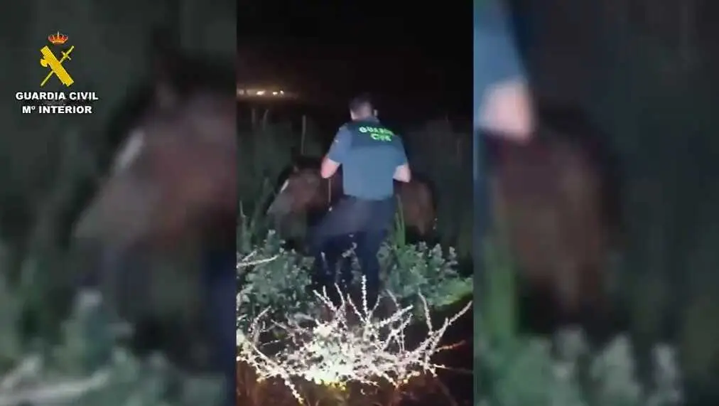 Im&aacute;genes del rescate Guardia Civil El Roc&iacute;o