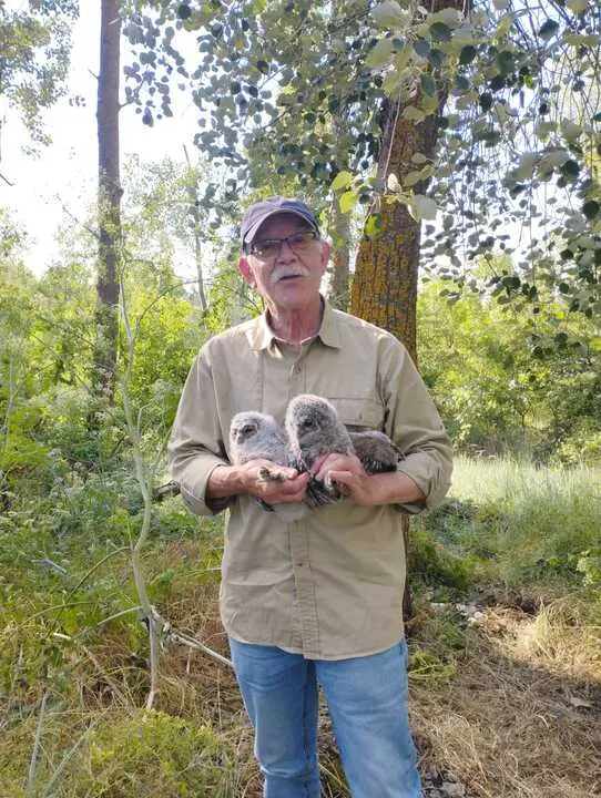 Jes&uacute;s Ucero con Coco y Trufa