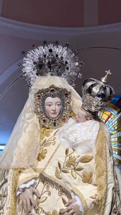 Virgen de la Viso Bamba misa mayor _2