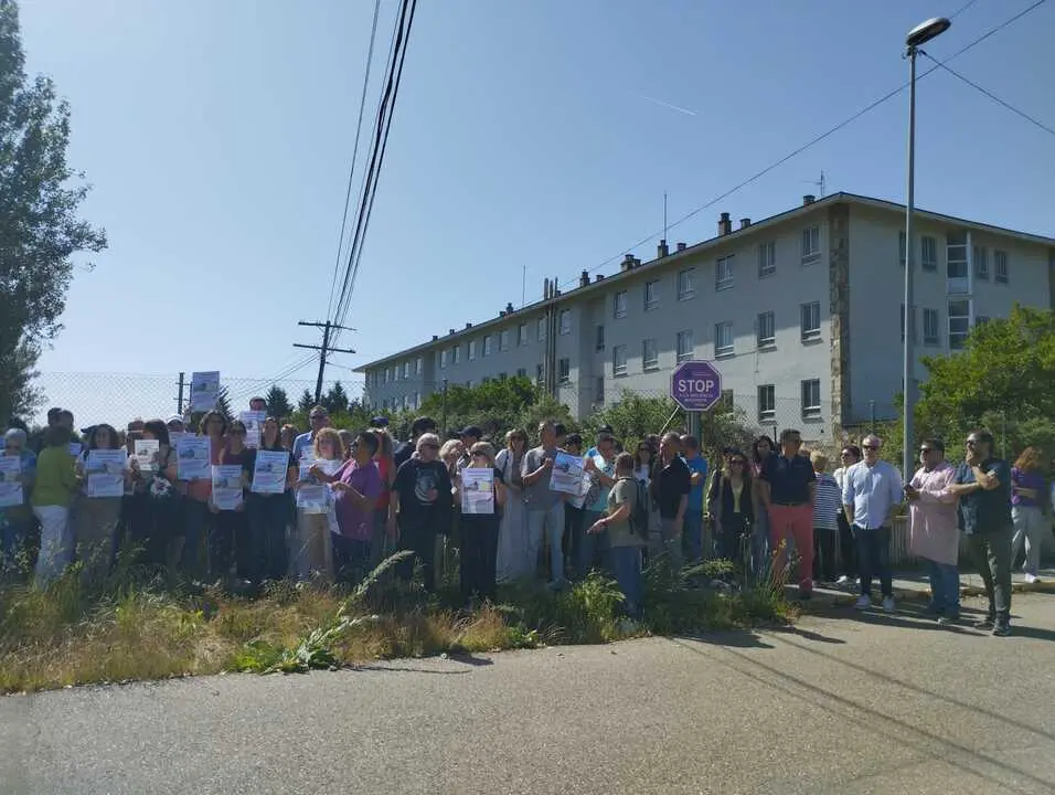 Manifestaci&oacute;n educci&oacute;n Puebla de Sanabria