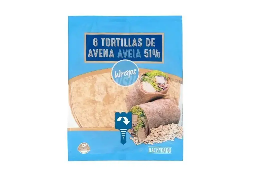 Tortitas de Avena de la marca Hacendado