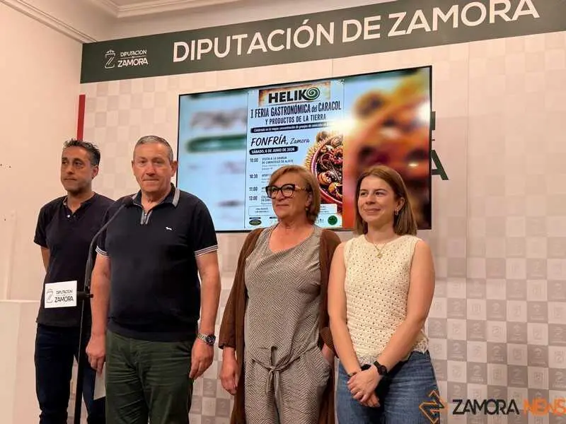presentaci&oacute;n feria del caracol en Fonfr&iacute;a 