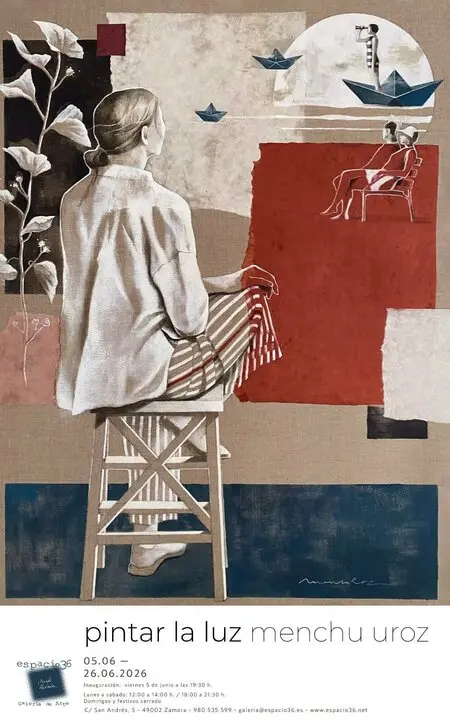 Cartel exposici&oacute;n Menchu Uroz