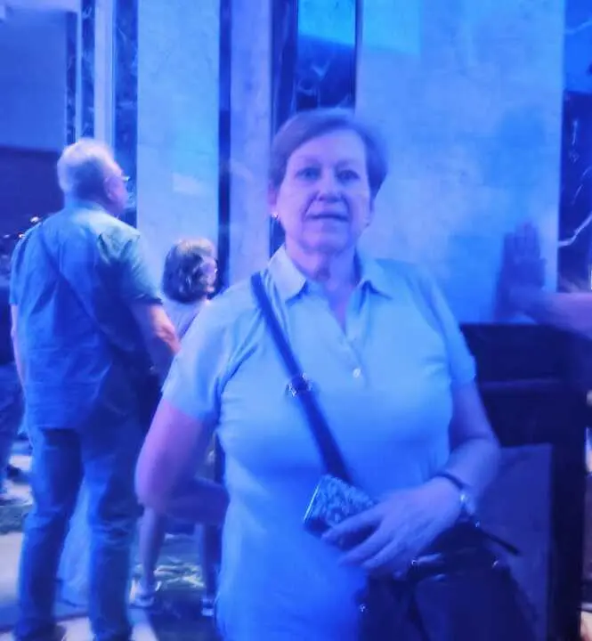 Mar&iacute;a Jos&eacute; P&eacute;rez en la Casa Guerra durante el concierto