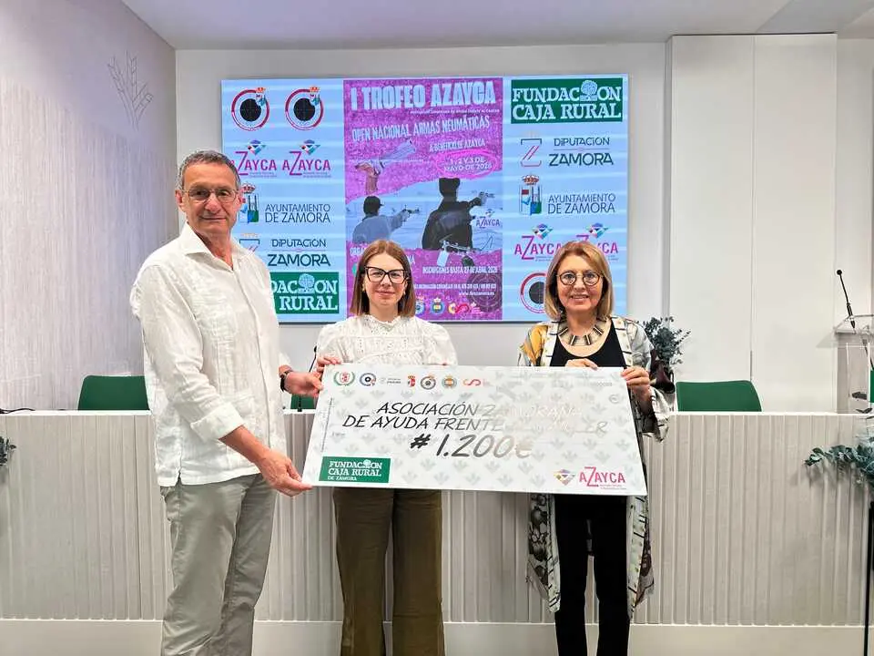 Un torneo ben&eacute;fico de tiro ol&iacute;mpico logra recaudar 1.200 euros contra el c&aacute;ncer