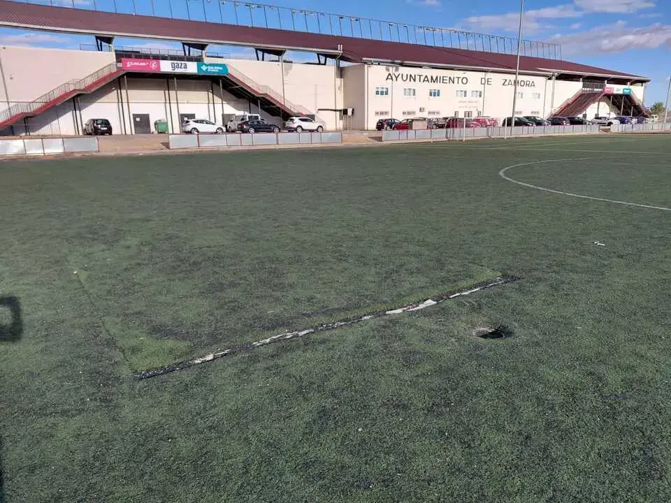 Imagen de archivo del campo anexo al campo de f&uacute;tbol
