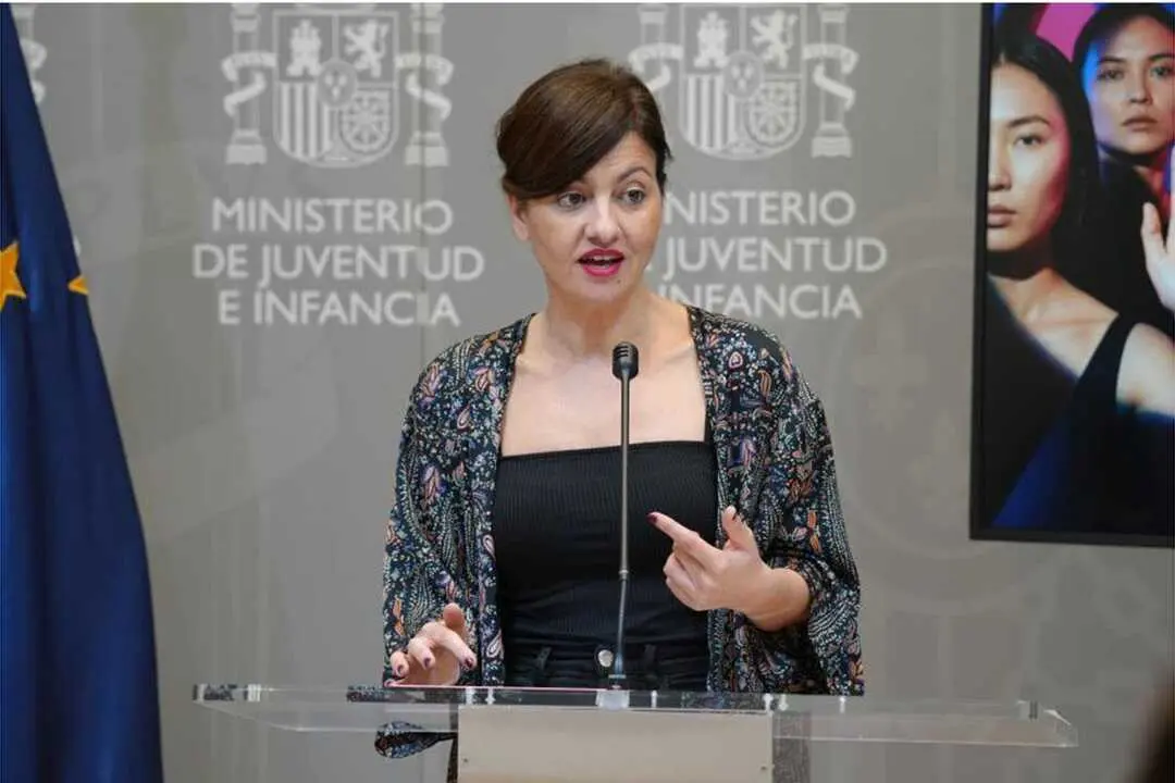 La ministra de Juventud e Infancia, Sira Rego, en una imagen de archivo