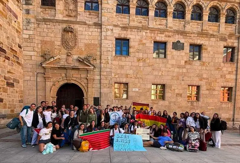 J&oacute;venes de la Diocesis de Zamora viajan a Madrid a ver al Papa