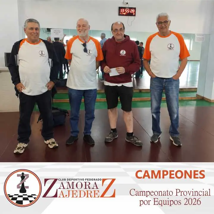 Campeones por equipos Zamora Z Ajedrez