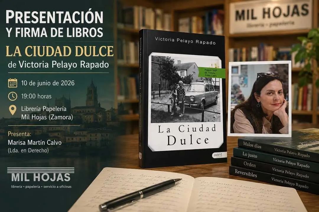 Victoria Pelayo Rapado  presenta su nuevo ibro en Zamora