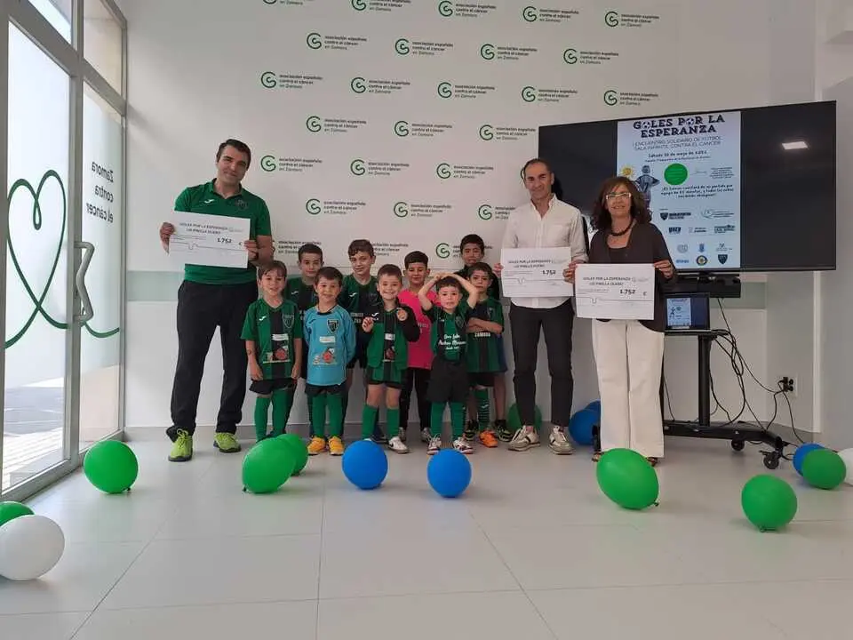 Goles por la Esperanza recaudaci&oacute;&acute;n AECC Zamora