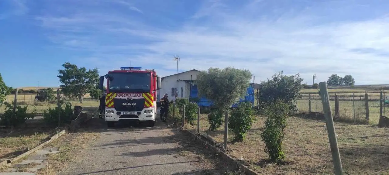 Incendio bomberos