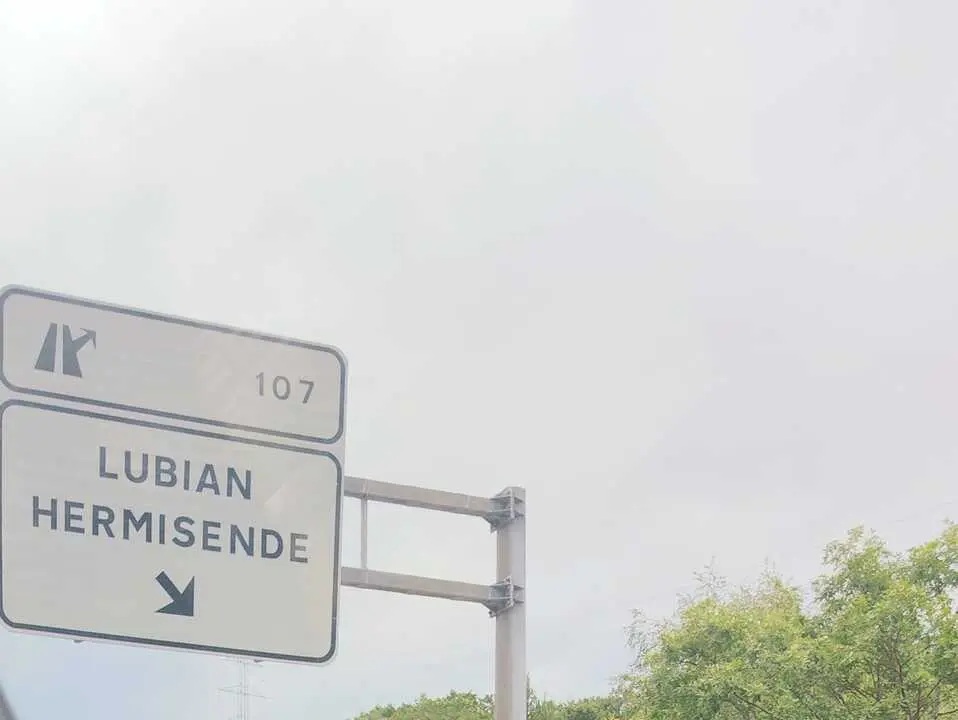 Carretera 107 Lubi&aacute;n Hermisende