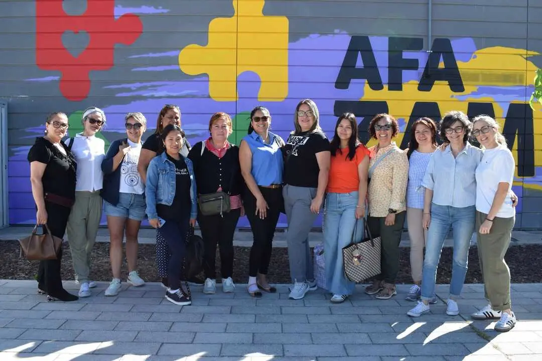 Visita curso Atenci&oacute;n Sociosaitaria a FA Zamora