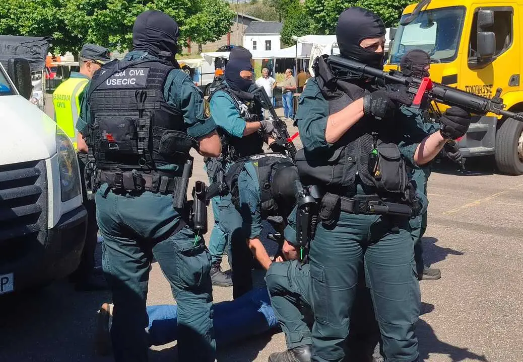 Simulacro en Sanabria (2)