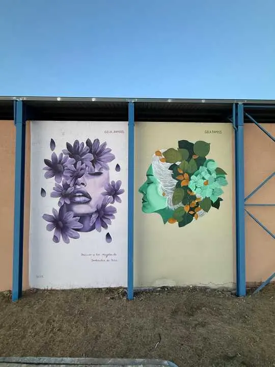 mural de Gela Ramos en Santib&aacute;&ntilde;ez de Tera (3)