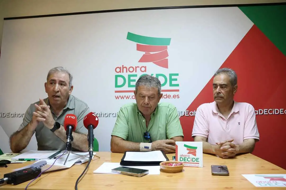 Rueda de prensa de Ahora Decide