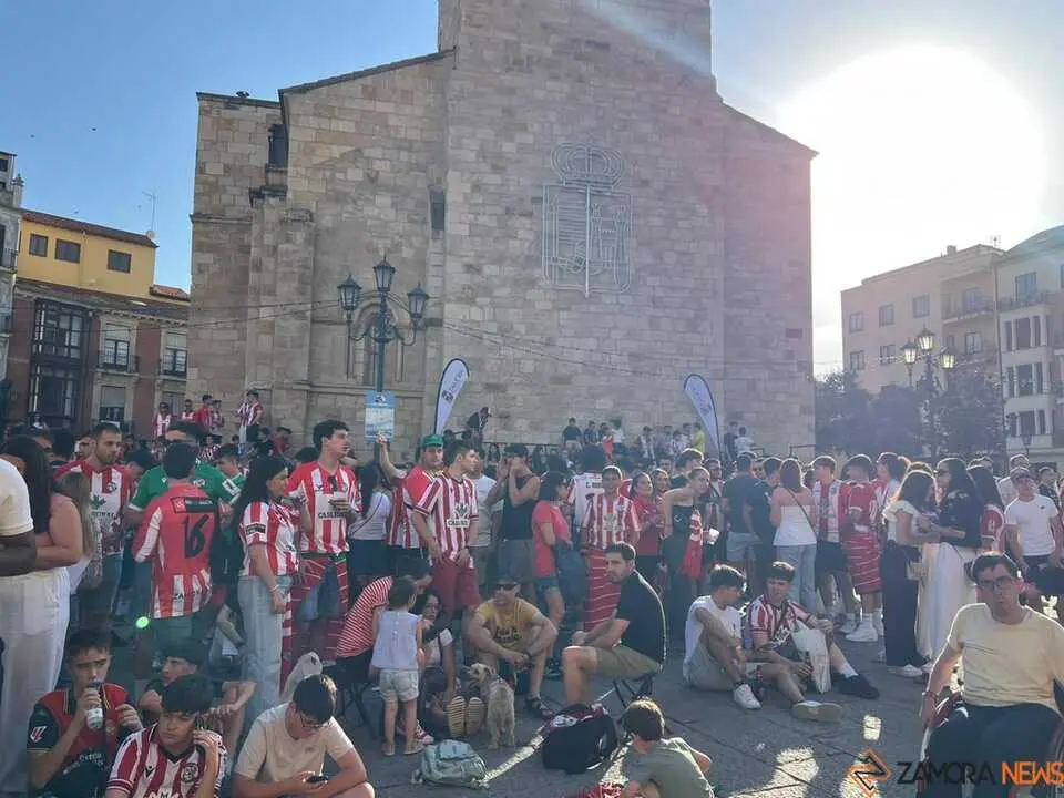Ambiente Zamora antes del encuentro Zamora CF _7