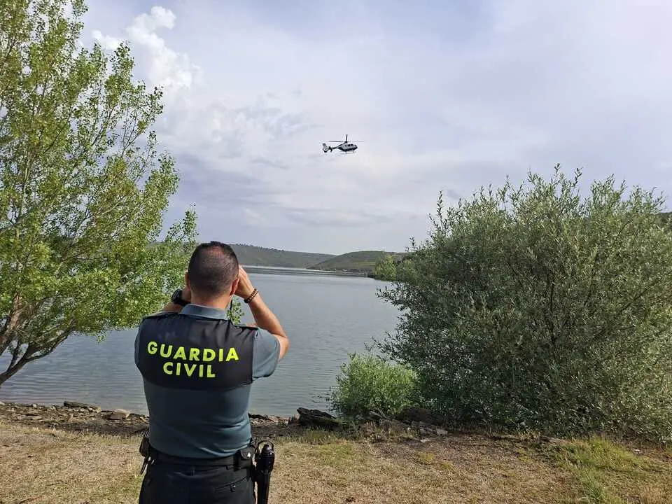 Operativo de b&uacute;squeda j&oacute;ven desaparecido embalse de Ricobayo 