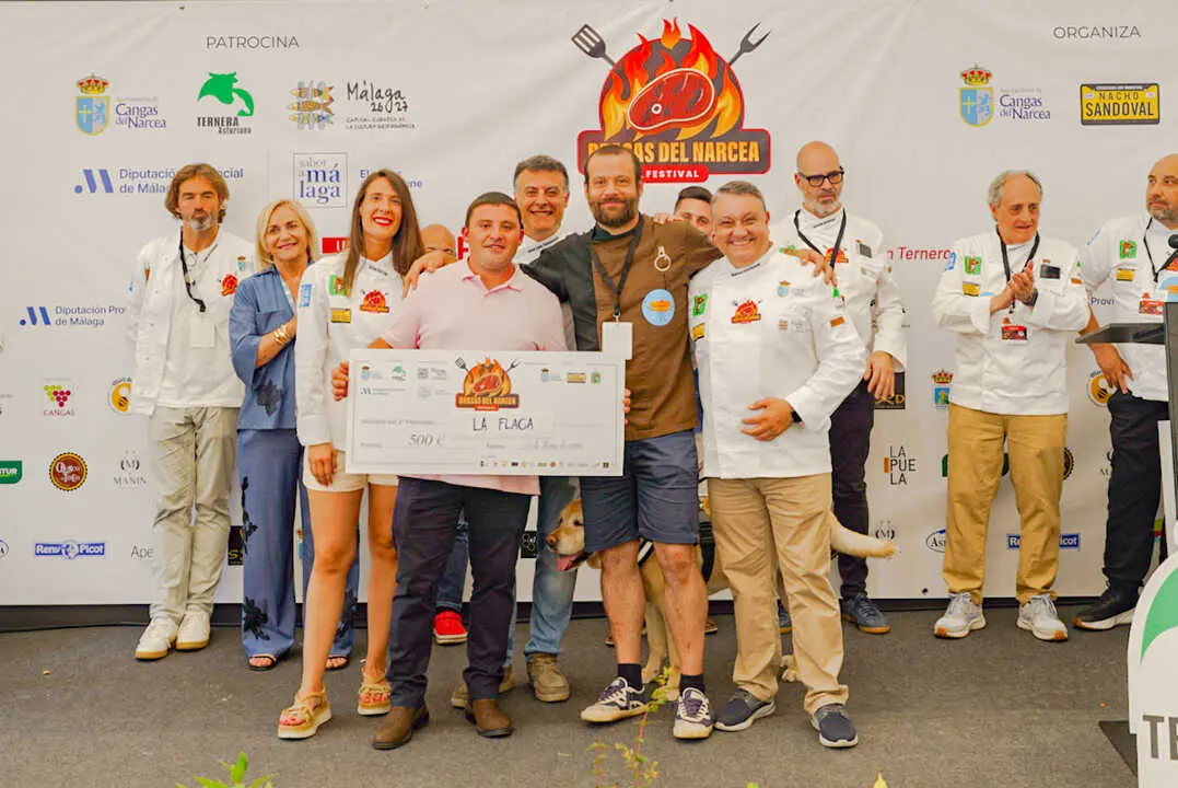 Rafael Alonso La Flaca segundo puesto   Campeonato de Cocina a la Parrilla Asturias