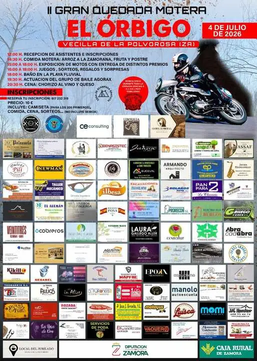 II Motoquedada El &oacute;rbigo cartel completo
