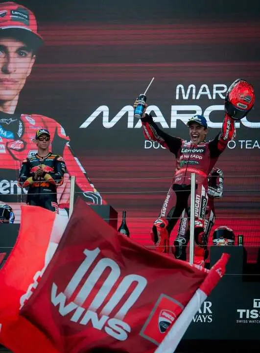 Marc M&aacute;rquez  imagen redes del piloto