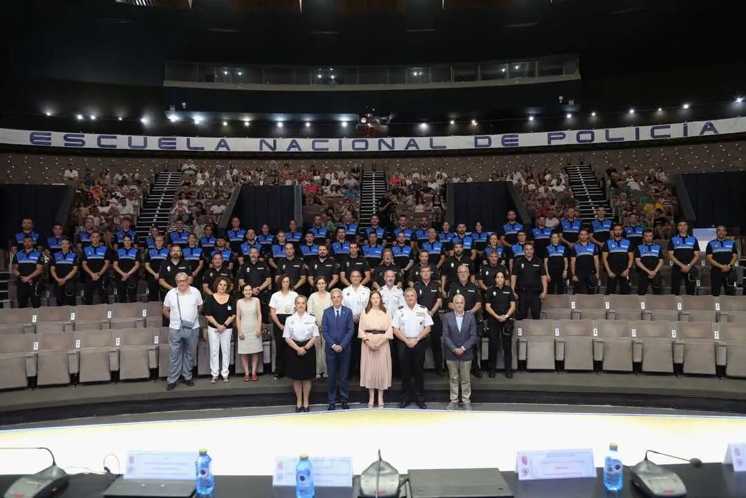 Clausura del Curso de Formaci&oacute;n B&aacute;sica para polic&iacute;as locales1