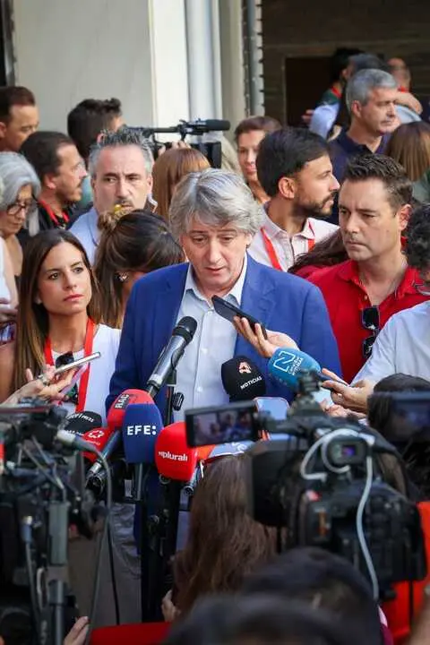 Carlos Mart&iacute;nez encabeza la delegaci&oacute;n socialista de Castilla y Le&oacute;n ante el Comit&eacute; Federal del PSOE