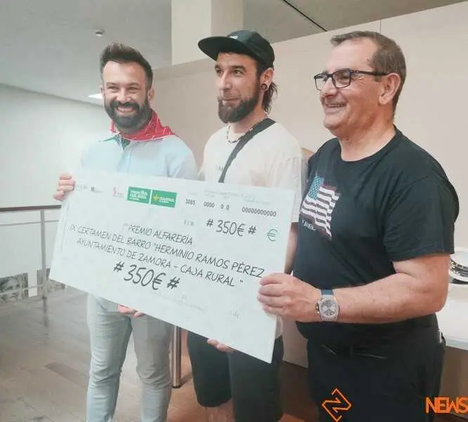 Alberto Segurado, primer premio en categor&iacute;a Alfarer&iacute;a
