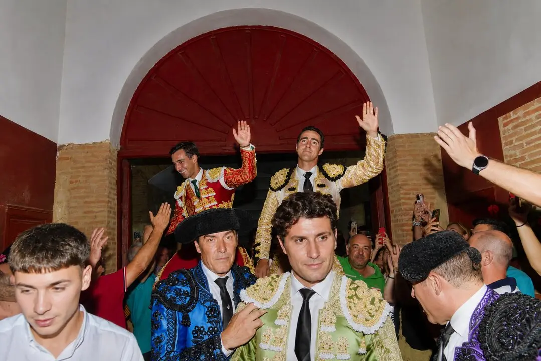 Puerta grande el Fandi e Ismael