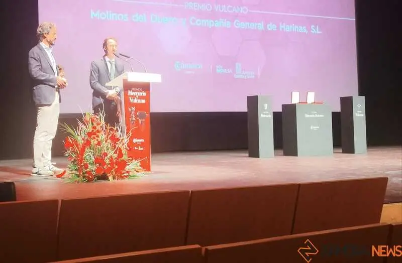 Juan y Jorge Carbajo agradecen el Premio Vulcano 2026