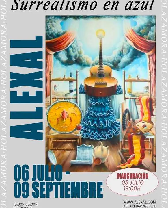 Exposici&oacute;n 'surrealismo en azul'