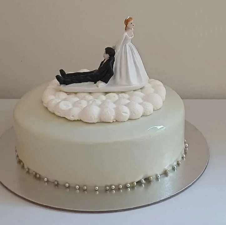 La tarta nupcial