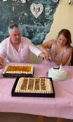 Cortando la tarta