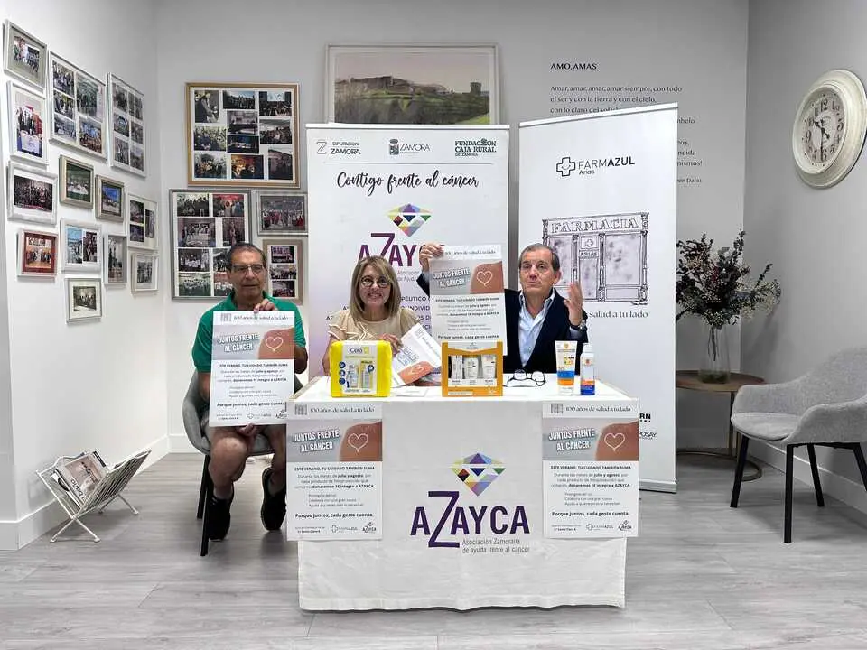Campa&ntilde;a de protecci&oacute;n solar AZAYCA y Farmacia Arias