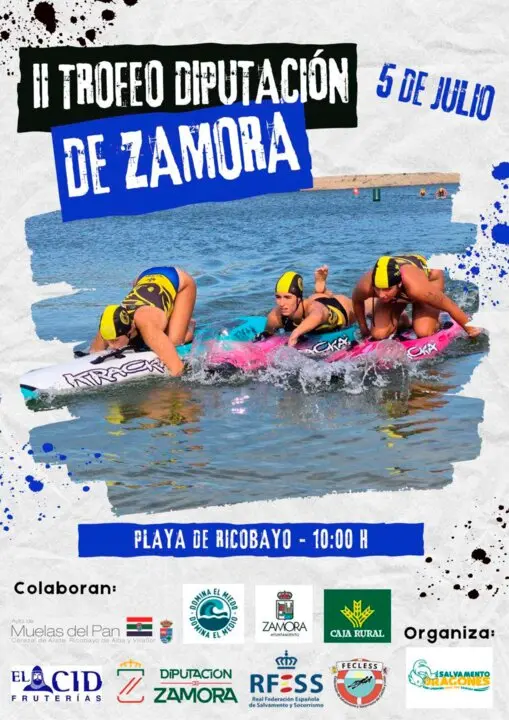2026-07-02 IMAGEN Cartel II Trofeo de Salvamento y Socorrismo Diputaci&oacute;n de Zamora