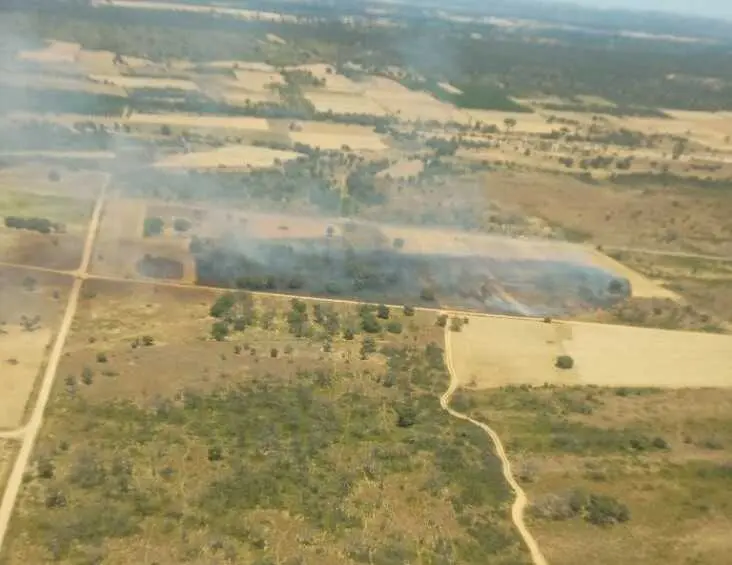 incendio Santa Mar&iacute;a de Valverde - imagen JCYL