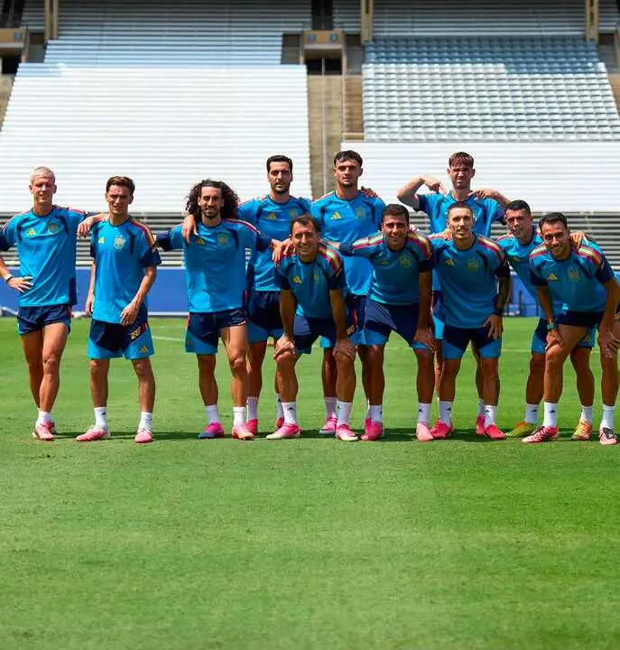 Selecci&oacute;n espa&ntilde;ola de F&uacute;tbol Mundial 2026 entrenamientos - imagen redes sefutbol