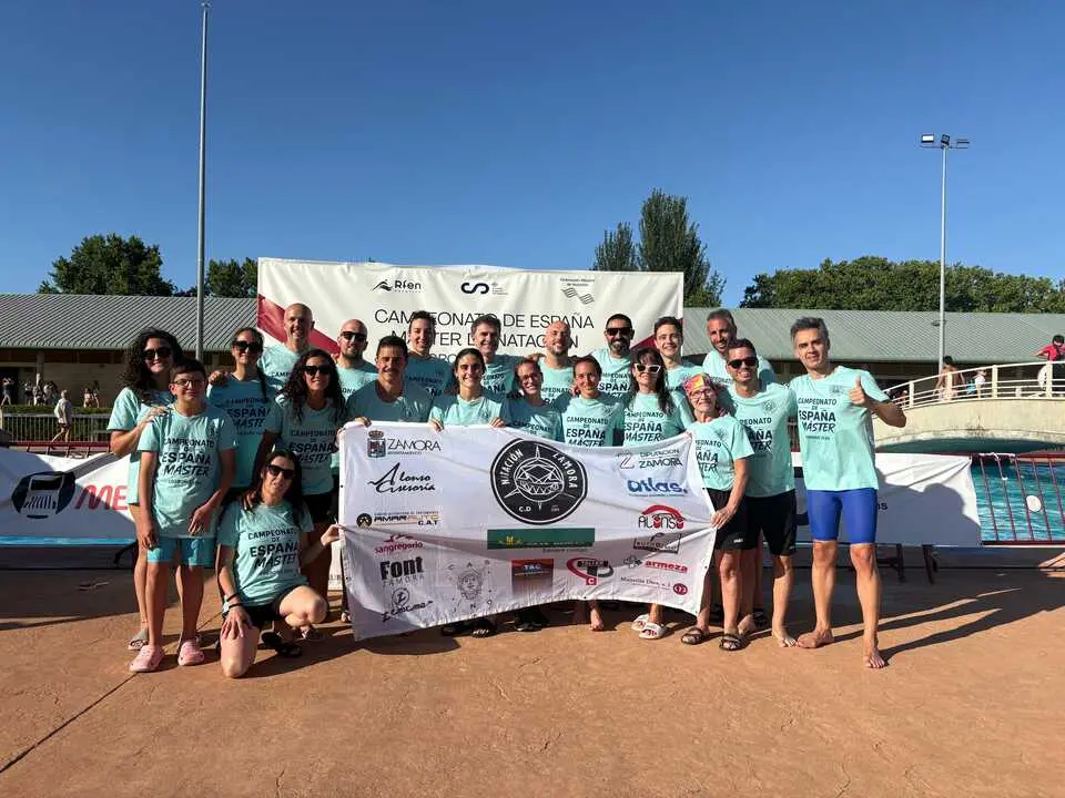 Campeonato de Espa&ntilde;a M&aacute;ster Logro&ntilde;o CD Nataci&oacute;n Zamora