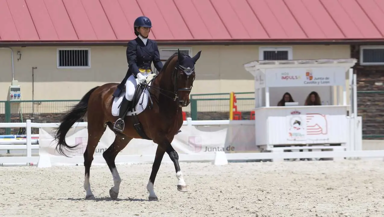La amazona Andrea Rueda, con Rohon, Campeona de Castilla y Le&oacute;n 2025 