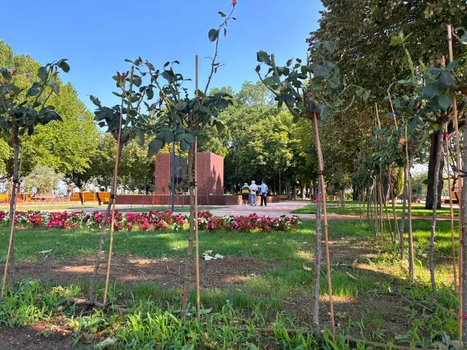 Zona de La Rosaleda Paseo de la Mota Benavente 