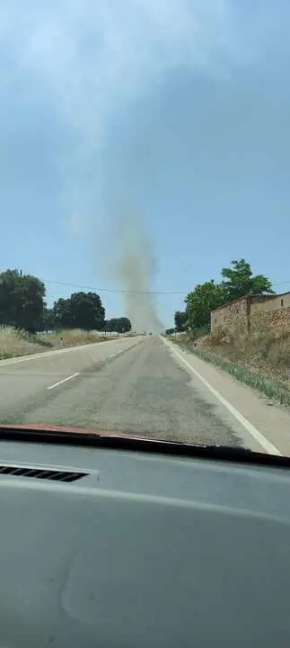 Incendio en El Perdig&oacute;n 