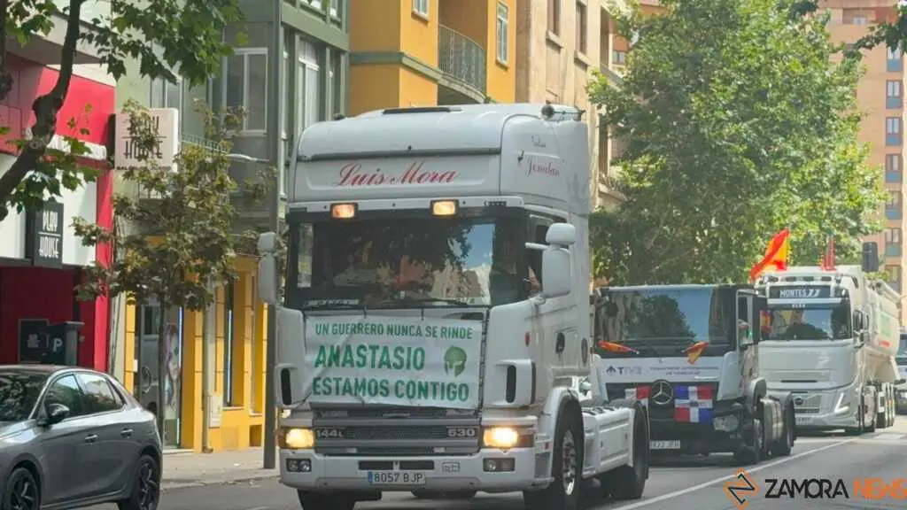  camioneros por Zamora en el d&iacute;a san Crist&oacute;bal _35