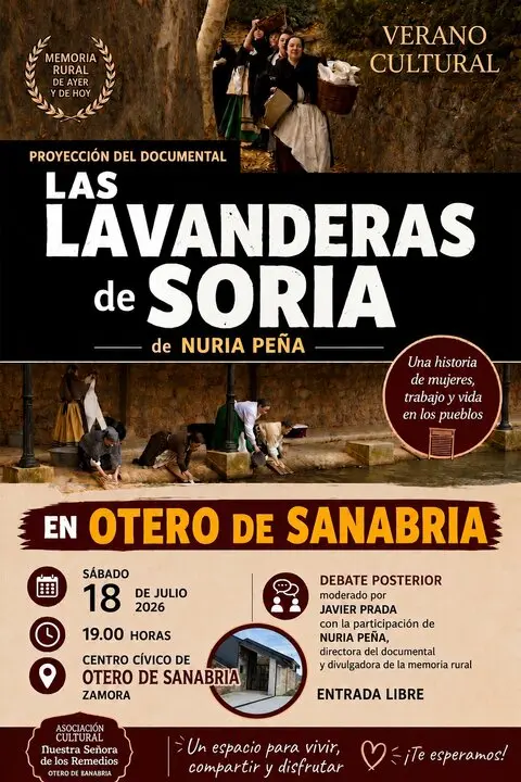 lavanderas de Soria en Otero de Sanabria