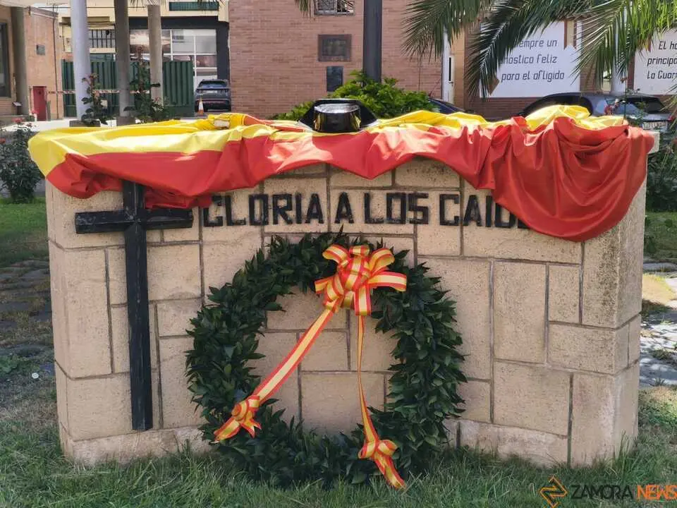 Gaurdia Civil de Zamora  acto en honor a los ca&iacute;dos por atentados terroristas