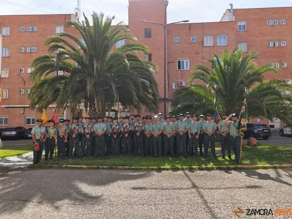 Guardia Civil de Zamora  acto en honor a los ca&iacute;dos por atentados terroristas