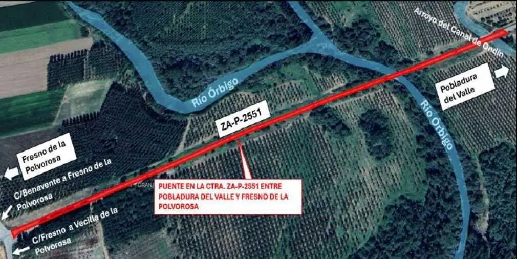 Proyecto puente Fresno-Pobladura del Valle